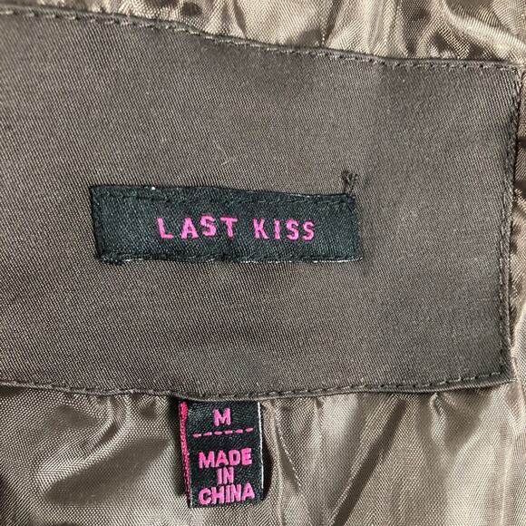 Last Kiss  brown fall coat size Medium - Picture 4 of 4